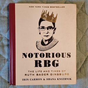 (3 For $15) Notorious RBG Hardcover Book